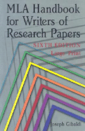 MLA Handbook for Writers of Research Papers
