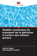Mod?le num?rique du transport de la pollution ? travers des milieux poreux