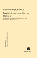Modalitat Und Empirisches Denken