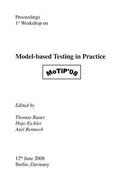 Model-based Testing in Practice.: Proceedings of 1st Workshop.