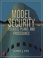 Model Security Policies, Plans and Procedures