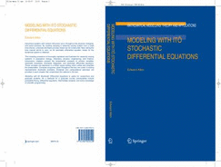 Modeling with Ito Stochastic Differential Equations