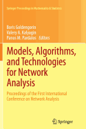 Models, Algorithms, and Technologies for Network Analysis: Proceedings of the First International Conference on Network Analysis