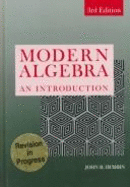 Modern Algebra: An Introduction