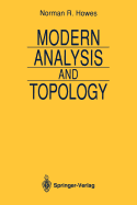 Modern Analysis and Topology