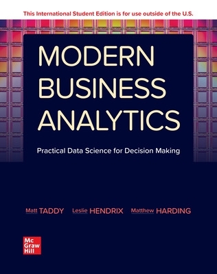 Modern Business Analytics ISE - Taddy, Matt