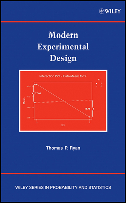Modern Experimental Design - Ryan, Thomas P