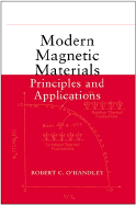 Modern Magnetic Materials: Principles and Applications
