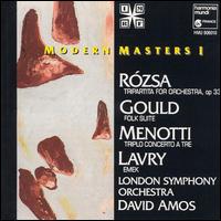Modern Masters I - Ashley �rbuckle (violin); Bob Bourbon (bassoon); Bob Noble (piano); Brian Clarke (viola); Karen Vaughan (harp);...