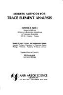 Modern Methods for Trace Element Analysis