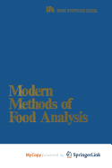 Modern Methods of Food Analysis