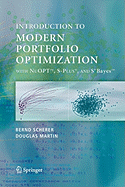 Modern Portfolio Optimization with NuOPTTM, S-PLUS�, and S+BayesTM