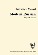 Modern Russian Instructor's Manual