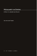 Modularity in Syntax: A Study of Japanese and English