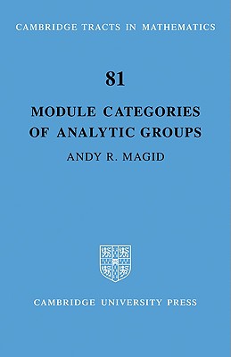Module Categories of Analytic Groups - Magid, Andy R.