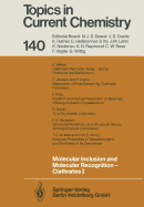 Molecular Inclusion and Molecular Recognition -- Clathrates I