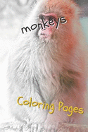 Monkeys Coloring Pages: Beautiful Coloring Pages for Adults Relaxation