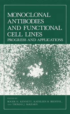 Monoclonal Antibod/Func Cell - Kennett, Roger H (Editor)