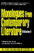 Monologues from Contemporary Literature
