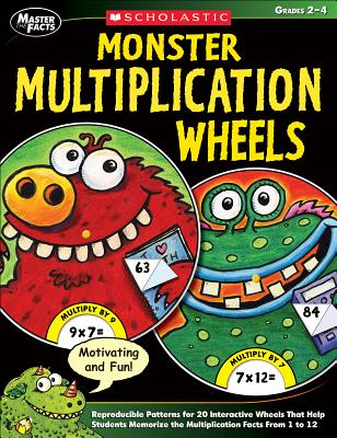 Monster Multiplication Wheels - Scholastic