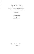 Montaigne: Essays in Memory of Richard Sayce