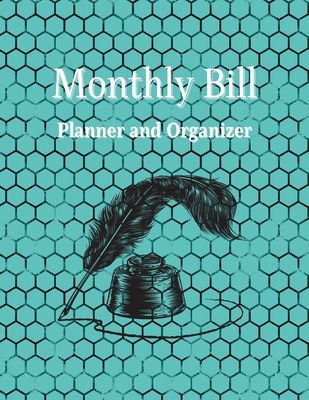 Monthly Bill Planner and Organizer - Cohen, Harding