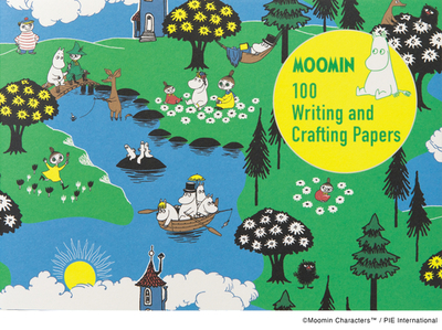 Moomin 100 Writing & Crafting Papers - Pie International (Editor)