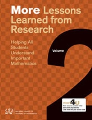 More Lessons Learned from Research, Volume 2 - Silver, Edward A. (Editor), and Kenney, Patricia Ann (Editor)