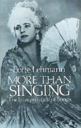 More Than Singing: The Interpretation of Songs