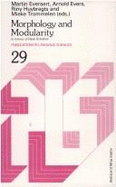 Morphology and Modularity