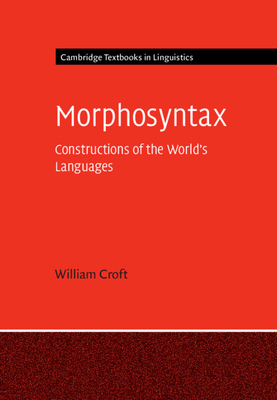 Morphosyntax - Croft, William