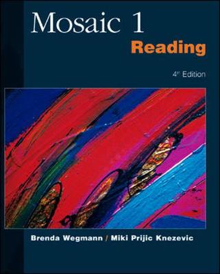 Mosaic 1 Reading - Wegmann, Brenda, and Knezevic, Miki