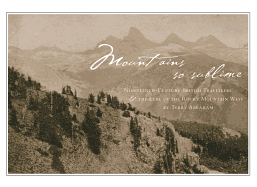 Mountains So Sublime