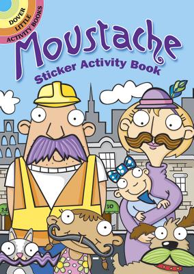 Moustache Sticker Activity Book - Shaw-Russell, Susan