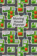 Moving House Planner: Street Plan Pattern Cover - Logbook for Your Home Move
