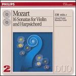Mozart: 16 Sonatas for Violin & Harpsichord