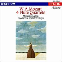 Mozart: 4 Flute Quartets - Boccherini Quartet Tokyo; Boccherini Quartet Tokyo; Hidemi Suzuki (baroque cello); Masahiro Arita (flute);...