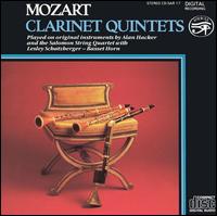 Mozart: Clarinet Quintets - Alan Hacker (clarinet); Lesley Schatzberger (basset horn); Salomon String Quartet