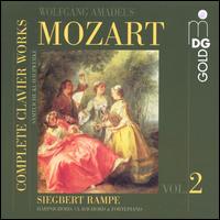 Mozart: Complete Clavier Works, Vol. 2 - Siegbert Rampe (harpsichord); Siegbert Rampe (clavichord); Siegbert Rampe (fortepiano)