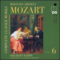 Mozart: Complete Clavier Works, Vol. 6 - Nikolaus Damm (fortepiano); Siegbert Rampe (fortepiano); Siegbert Rampe (harpsichord); Siegbert Rampe (clavichord)