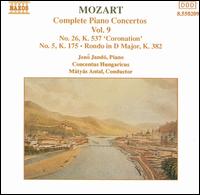 Mozart: Complete Piano Concertos, Vol. 9 - Jen� Jand� (piano); Concentus Hungaricus; Matyas Antal (conductor)