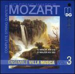 Mozart: Complete String Quintets, Vol. 3