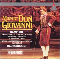 Mozart: Don Giovanni (Highlights) - Anton Scharinger (vocals); Barbara Bonney (vocals); Edita Gruberov� (vocals); Hans Peter Blochwitz (vocals);...