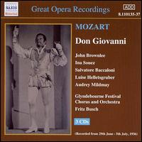 Mozart: Don Giovanni - Audrey Mildmay (vocals); David Franklin (vocals); Elisabeth Rethberg (vocals); Elisabeth Schumann (vocals);...