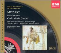 Mozart: Don Giovanni - Eberhard W�chter (vocals); Elisabeth Schwarzkopf (vocals); Giuseppe Taddei (vocals); Gottlob Frick (vocals);...