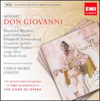 Mozart: Don Giovanni - Eberhard W�chter (vocals); Elisabeth Schwarzkopf (vocals); Giuseppe Taddei (vocals); Gottlob Frick (vocals);...