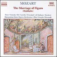 Mozart: Figaro [Highlights] - Csilla �tv�s (soprano); Denes Gulyas (tenor); Donato di Stefano (bass); Ingrid Kertesi (soprano); J�zsef Mukk (tenor);...