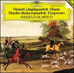 Mozart: Jagdquartett (Hunt); Haydn: Kaiserquartett (Emperor)