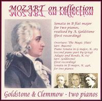 Mozart on Reflection - Goldstone & Clemmow Piano Duo