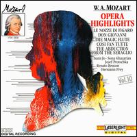 Mozart: Opera Highlights - Hermann Prey (baritone); Josef Protschka (tenor); Michele Pertusi (bass); NHK Chamber Soloists; Renato Bruson (baritone);...